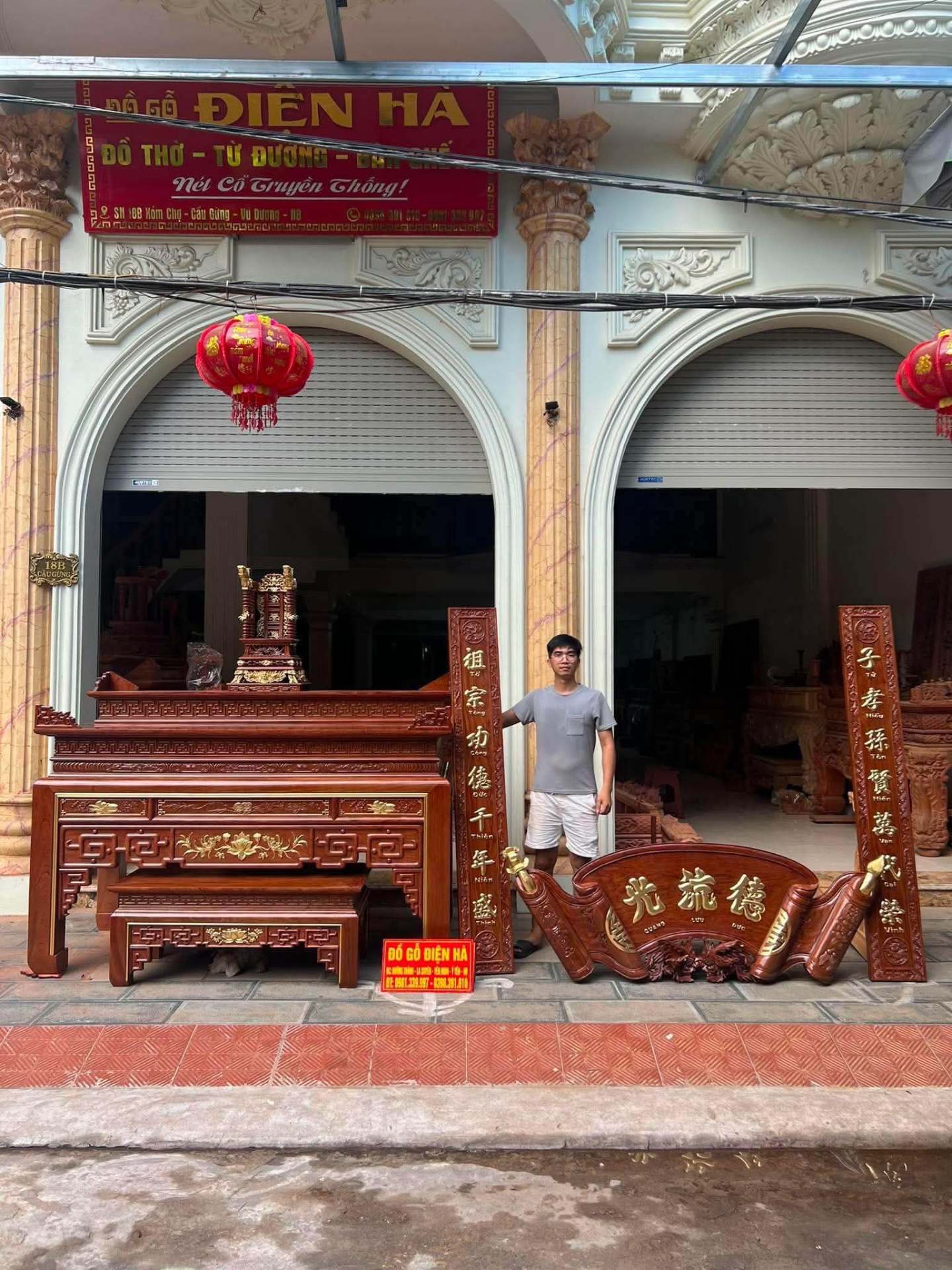 Showroom Đồ Gỗ Điện Hà - Cơ sở 1